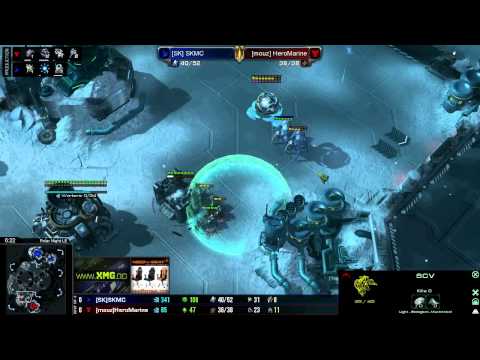 HSC 8 - TvP - HeroMarine vs MC - Starcraft 2 HD polski komentarz Heart of the Swarm
