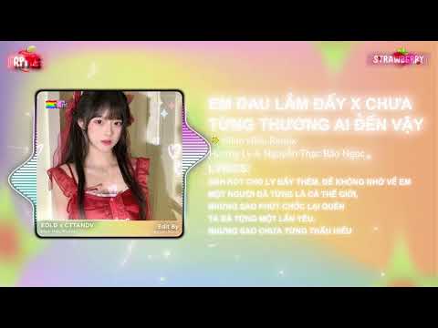 Em Đau Lắm Đấy ft. Chưa Từng Thương Ai Đến Vậy - Minh Hiếu Remix | Audio Lyrics Video