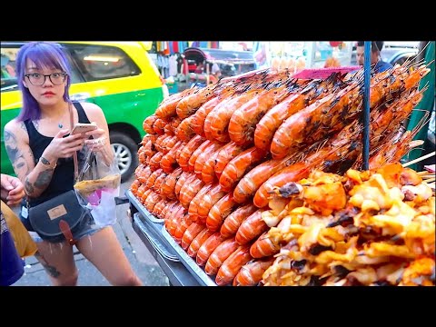 Huge Amount! Amazing Thai Seafood Cooked by Master Chefs - Thai Street Food