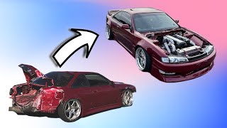Rebuilding a CRASHED S14 in 15 Minutes!