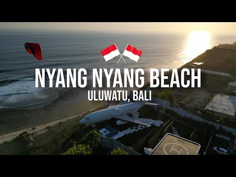 NYANG NYANG BEACH PLANE 🛩️ - 4K DRONE EDIT - BALI 🏝️