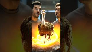 AI Ronaldo &amp; Messi Meet Ostrich Egg Hatching Magic 🦸‍♂️⚽🥚✨#aishorts #ronaldo #messi #ostrich