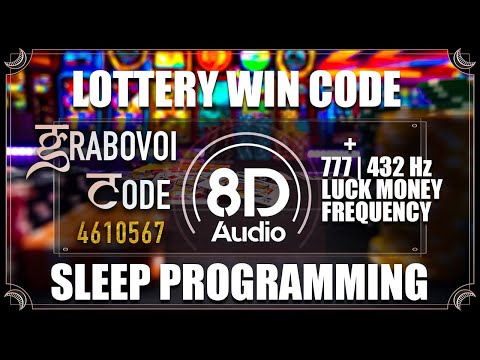 WIN LOTTERY with THESE CODES | 777 Hz + 432 Hz for LUCK and PROSPERITY with GRABOVOI NUMBERS 4610567