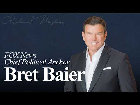 Bret Baier at The Nixon Library