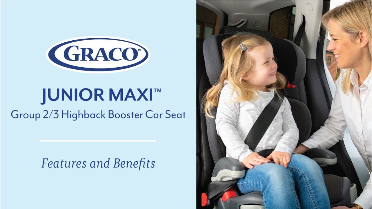 Why buy Gracos Junior Maxi™ Group 2/3 highback booster