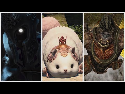 FFXIV - All Sil'dihn Subterrane Final Bosses