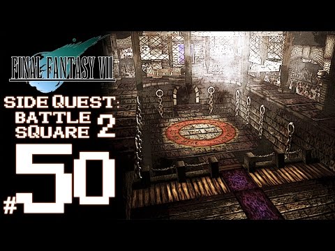 Final Fantasy VII Platinum Trophy Gameplay Walkthrough Part 50 - Side Quest: Battle Square 2