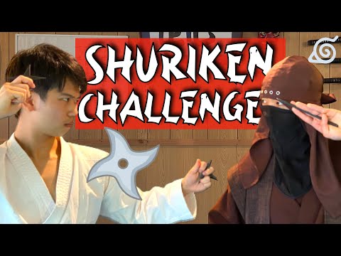 Don't Throw. SLIDE! Karate Sensei Tries Ninja Shuriken! Ep#3