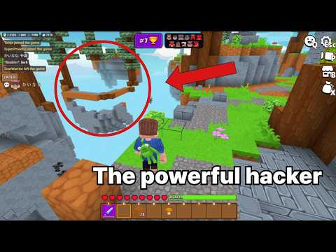 I met the most powerful hacker in Skywars. #minefun #skywars #hacker