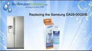 How to Replace the Samsung DA29-00020B Refrigerator Water Filter