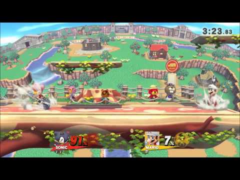 Fury Training Zash (Sonic) vs HJT (Mario) LR5