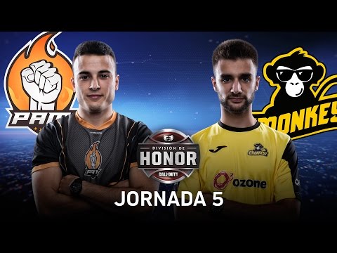 PAM ESPORTS VS EMONKEYZ - #CoDHonor5 - Jornada 5 - T11