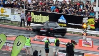 preview picture of video 'Kelly Corbett, Jett Racing 7.344 Second 1/4 @ Meremere. Fram Autolite Dragway'