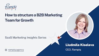 How to structure a B2B SaaS Marketing Team for Growth in 2023