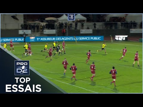 TOP Essais de la J13 – PRO D2 – Saison 2021-2022