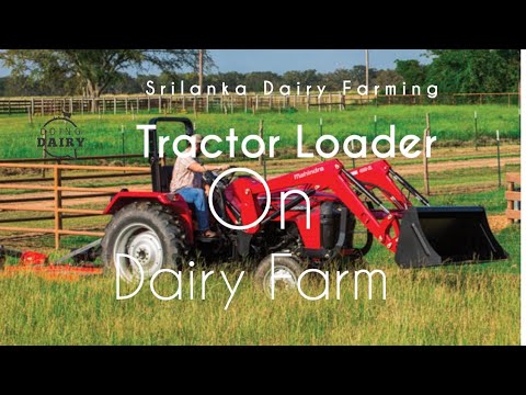 Tractor Loader for Dairy Farming 🇱🇰