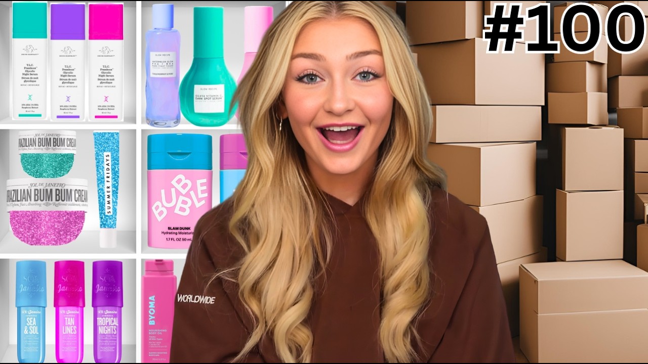 HUGE PR HAUL + drunk elephant, glow recipe & more