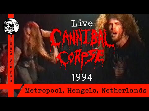 Live CANNIBAL CORPSE 1994 - Metropool, Hengelo, Netherlands, 09 Dec