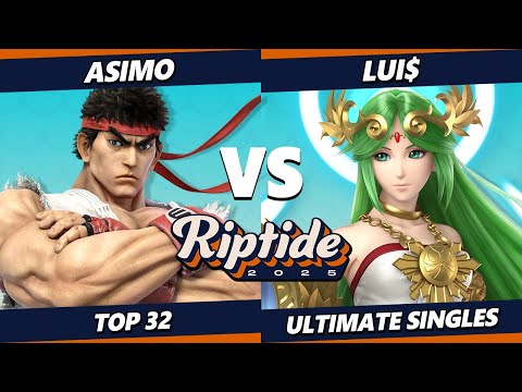 Riptide 2025 - Asimo (Ryu) Vs. Lui$ (Palutena) Smash Ultimate - SSBU