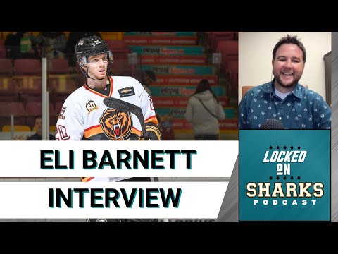 San Jose Sharks Prospect Eli Barnett Interview