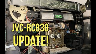 Video thumbnail for JVC RC 838 Project (Part 2) - Teardown, Inspection & Casette Door Repair by retro_ restos
