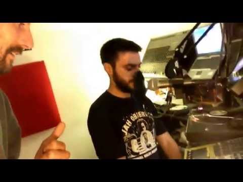 Mr Faso in the studio Real Roots show with Sattamann