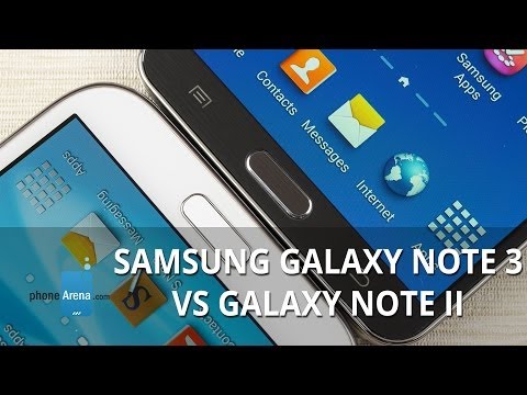 Samsung Galaxy Note 3 vs Samsung Galaxy Note 2