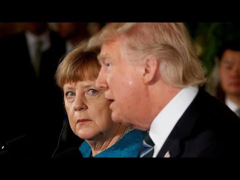 Vor Staatsbesuch - Unterkühlte Beziehung zwischen Kanzlerin Merkel und US-Präsident Trump