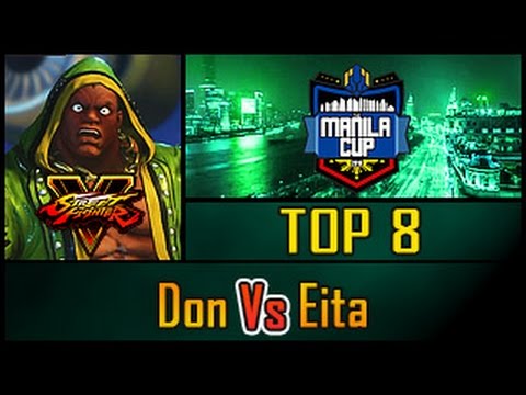 SFV - Manila Cup 2016 - Don (Ryu) Vs Eita (Ken) - Top 8 Losers Bracket