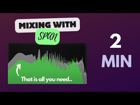 How to use a reference track (with SPAN)