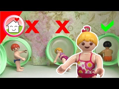 Playmobil Film Familie Hauser - Wähle nicht die falsche Rutsche! - Video für Kinder