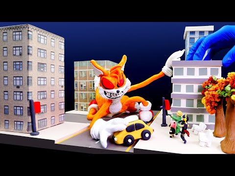 😱 Making SPINNING TAILS In The City - Sonic the Hedgehog Clay | Tiny Clay