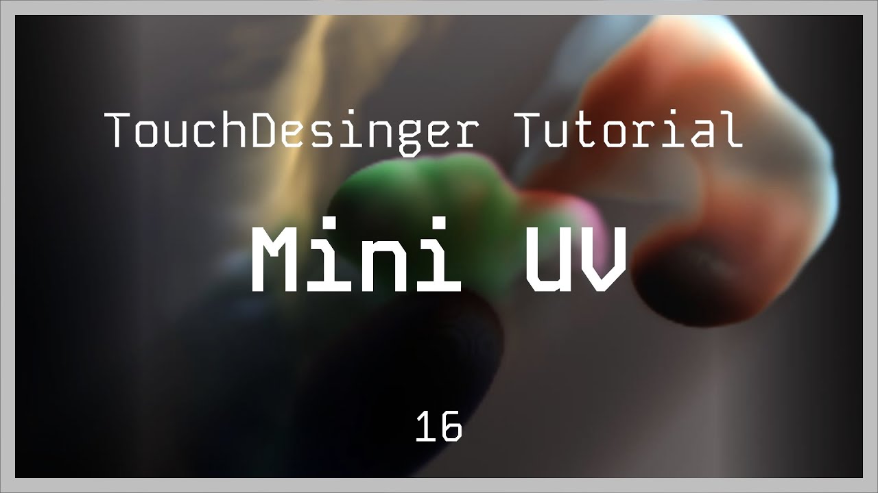 FLOW3D (RealTime Fluid/Smoke Simulation)  - TouchDesigner Tutorial 16