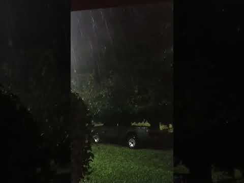 Fuerte temporal de lluvia y viento en esperanza pcia de santa fe 25/2/26 #tormenta