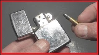 Soldier's life saved by a ZIPPO LIGHTER?  Fact or Myth