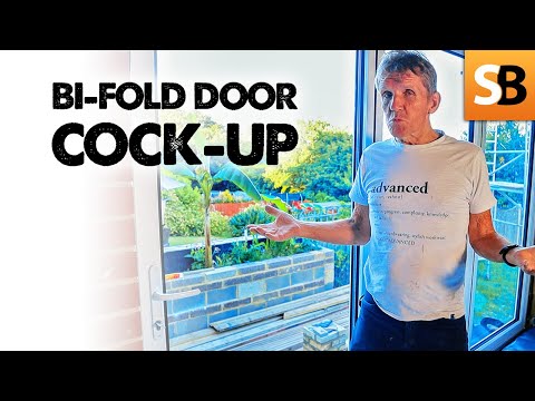 Bifold Doors Install Cock-up ~ RESOLVED!