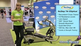 NuStep T4r Cross Trainer Demo | Athletic Expo 2014 | SmartReview.com