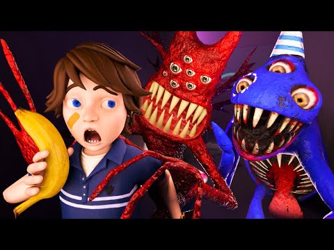 NabNab & BanBan MONSTERS Want Gregory's BANANAAA - Garten Of BanBan Chapter 3 Animation