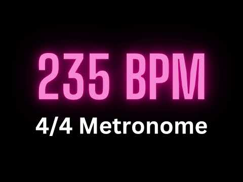 4/4 Metronome - 235 bpm