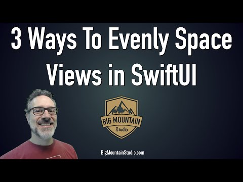 SwiftUI: 3 Ways to Evenly Space Views (2020) thumbnail