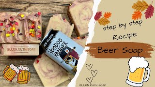 Recipe - 🍁 Autumn Inspired BEER Soap 🍺 | Ellen Ruth Soap #beer #soap #diy #howto