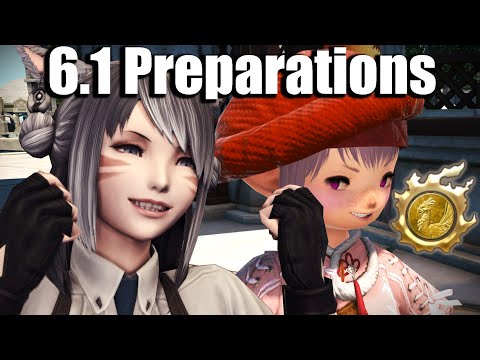 6.1 Preparations - Gil Preps - Crafting and Quest Unlocks