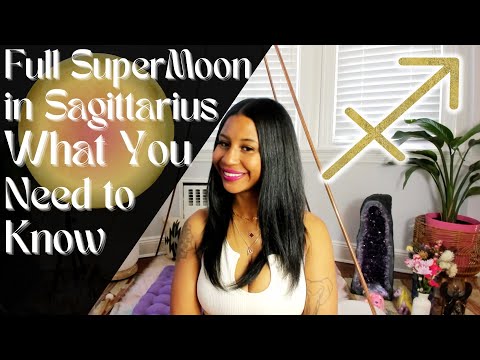 Full SuperMoon June 14! What You Need to Know!! 🌝♐✨