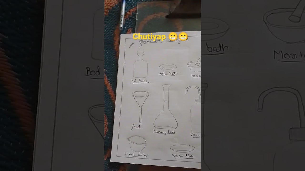 #$@some apparatus used in chemistry lab #🧑‍🔬🧑‍🔬🧪