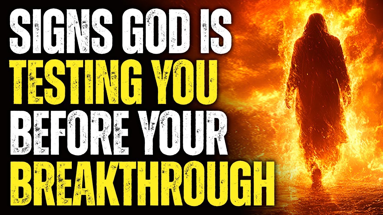 Signs God is Testing You Before Your Breakthrough