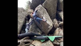 Video thumbnail of The Fin, V10. Boulder Canyon