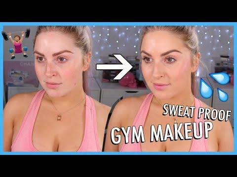 GYM MAKEUP ROUTINE! 🏋️‍♀️💦 Sweat Proof Foundation?? Video