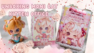 😻 Unboxing the Moni Cat Kitten Office series