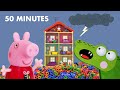 Silly Crocodile S Peppa Pig Toy Games Crocodile Hiding Compilation