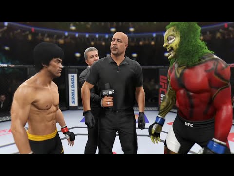 Bruce Lee vs. Bio Freak - EA Sports UFC 2 - Dragon Fights 🔥🐲